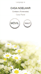 Mobile Screenshot of casaruralnoelmar.com